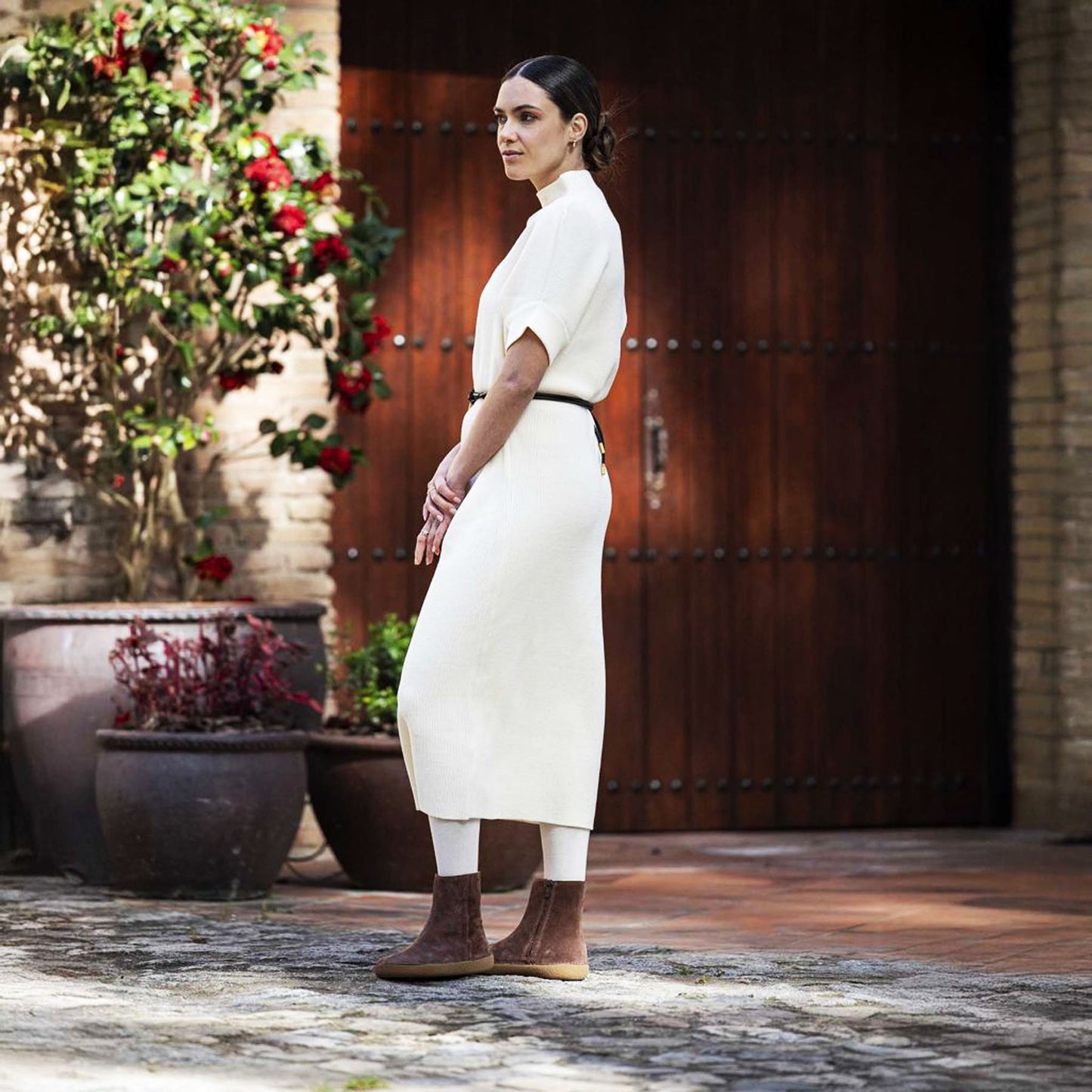 EL NATURALISTA Stivaletti TAMI Suede Chocolat