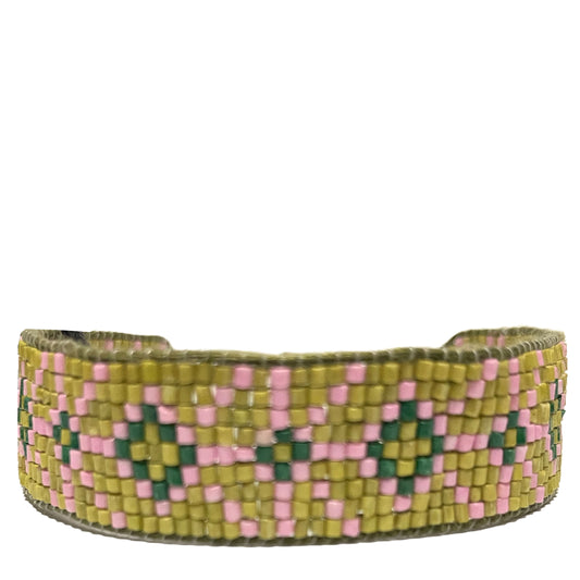 SURKANA Bracciali medi perline giapponesi multi