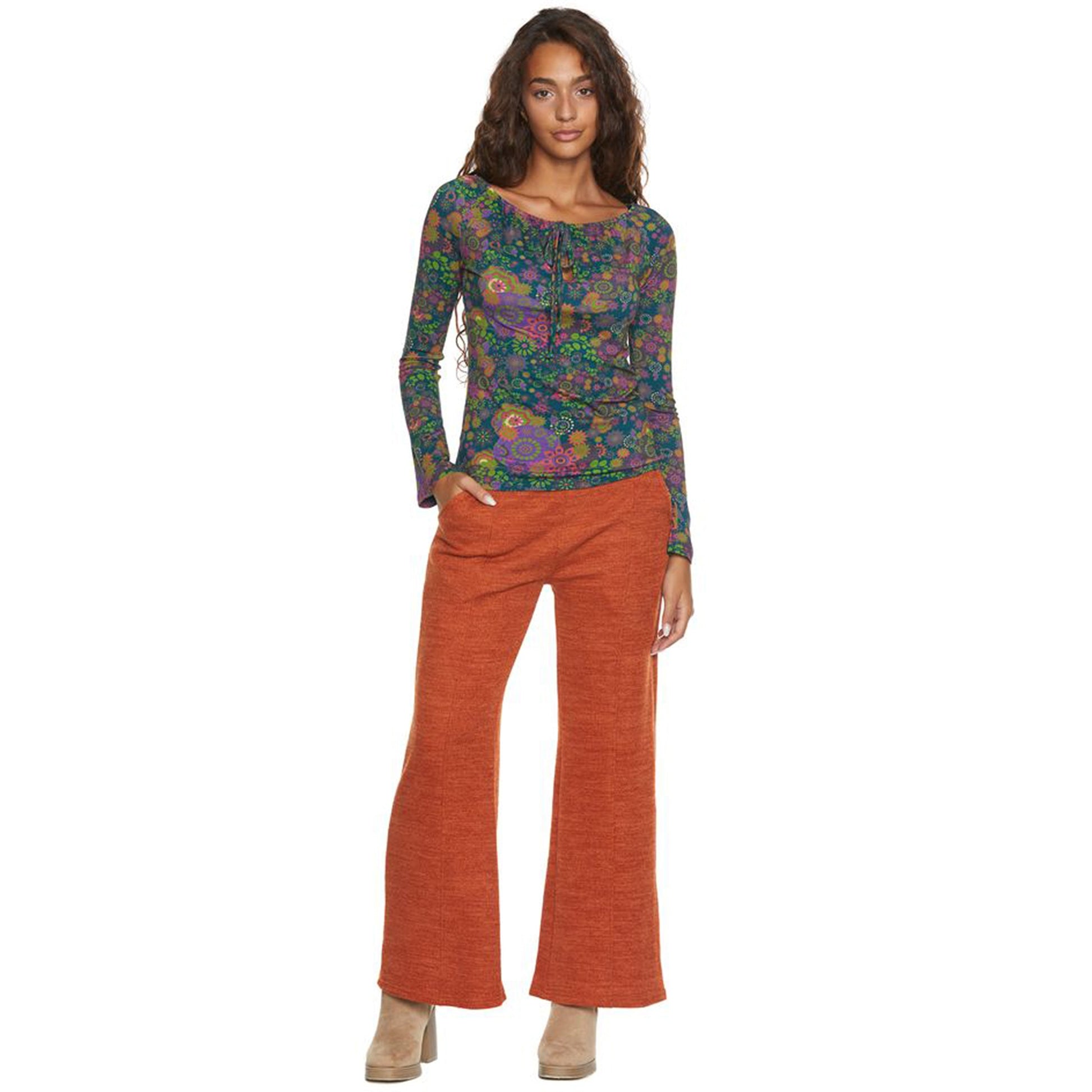 BABA Design - Top Dublin Abstract Floral-Baba design-VIALESCARPE