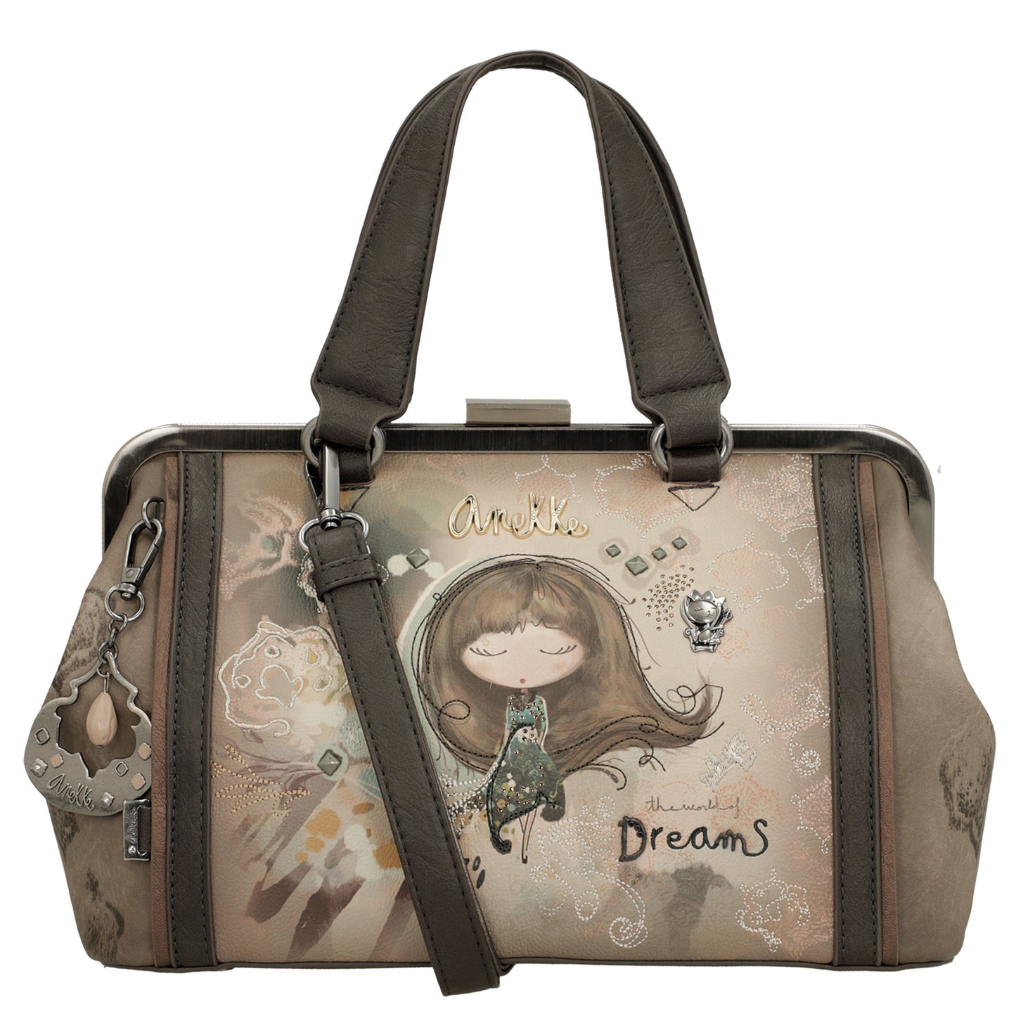 ANEKKE - Borsa con chiusura a bacio Real