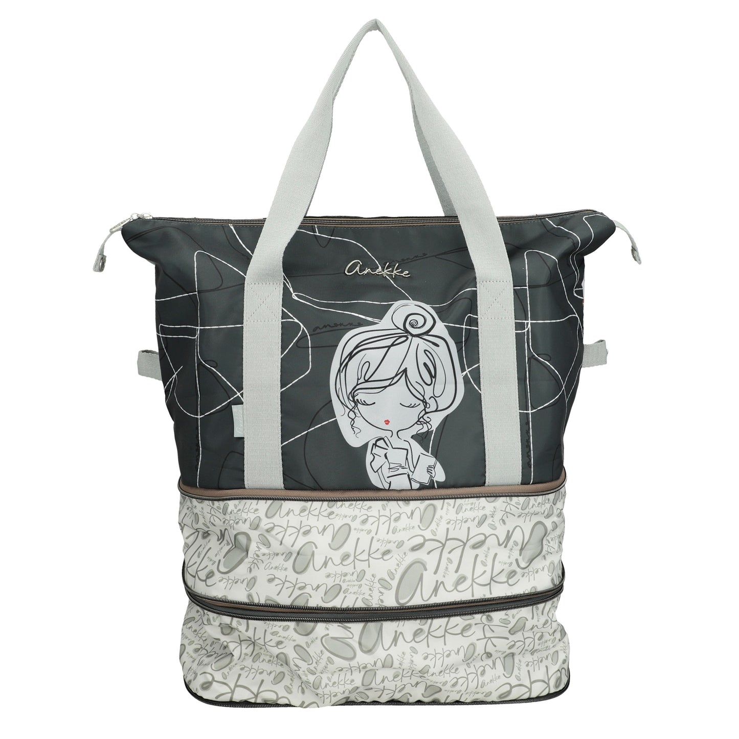 ANEKKE Borsa da viaggio estensibile Auralis