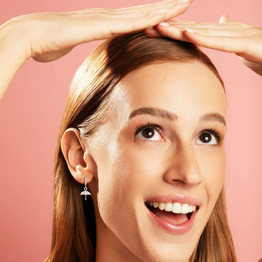 MAD TEA - Orecchini anelle “Giochi di magia” - Ombrello-MAD TEA-VIALESCARPE