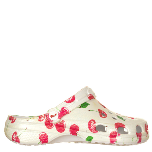 WOZ? Sabot Cheese Donna Cigliegia Glitter