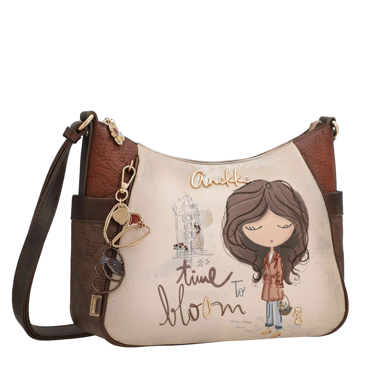 ANEKKE Borsa a Tracolla grande Tulip