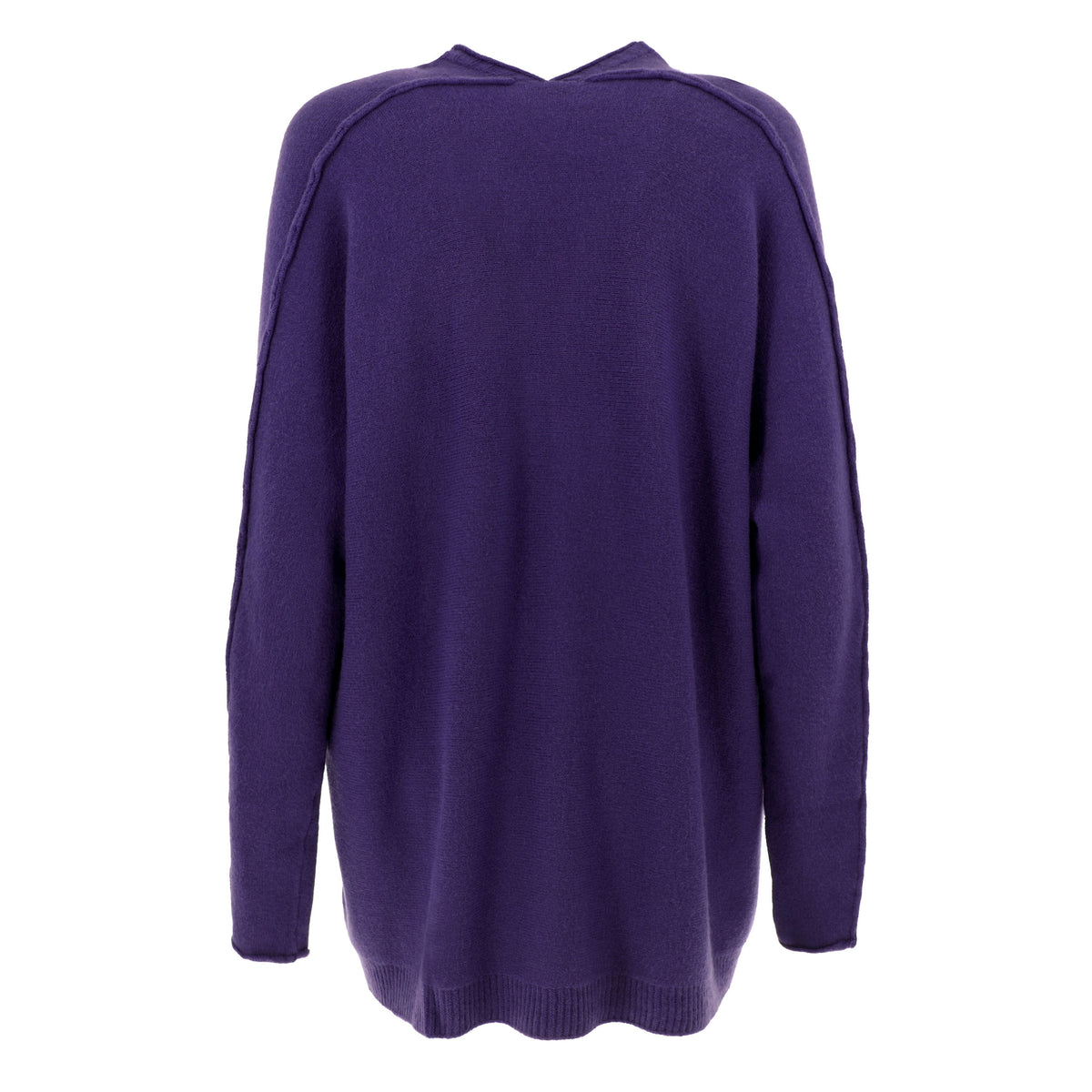 KARAKORUM Cardigan Bianca viola