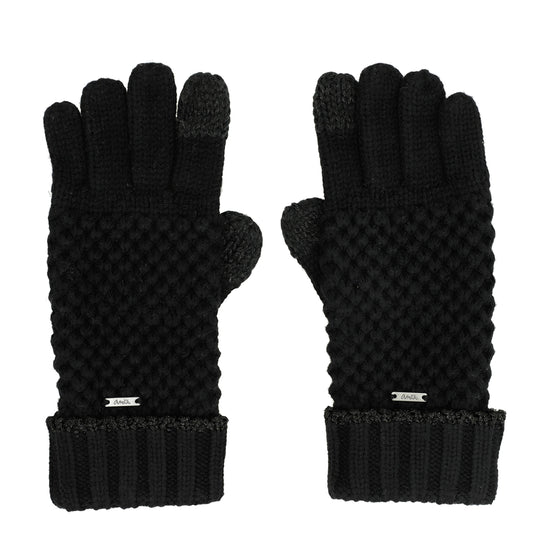 ANEKKE - Guanti in maglia neri-ANEKKE-VIALESCARPE