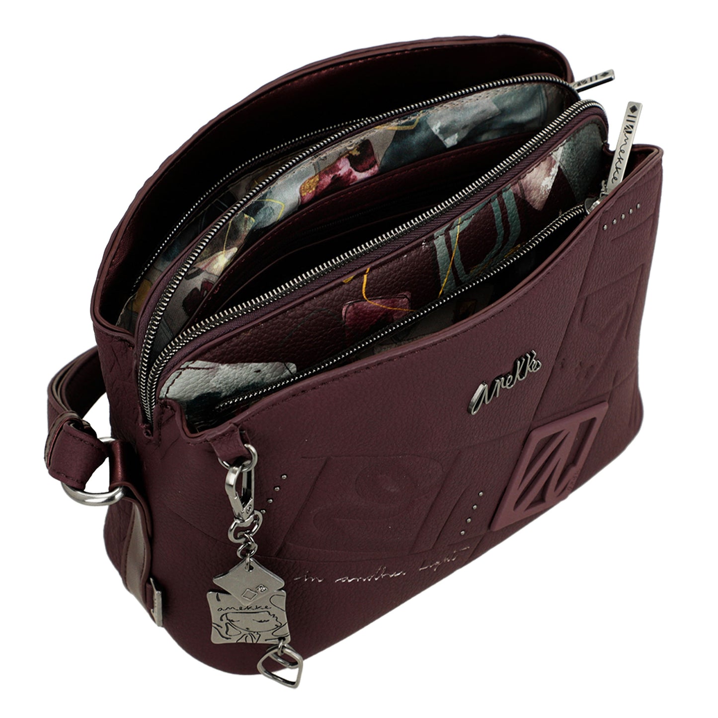 ANEKKE Borsa Tracolla 3 scomparti media Evolution-ANEKKE-VIALESCARPE