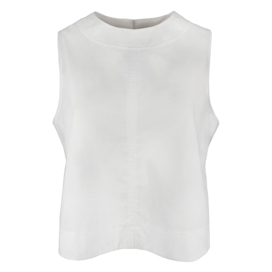 KARAKORUM Blusa Smanicata LALIT Bianco-KARAKORUM-VIALESCARPE