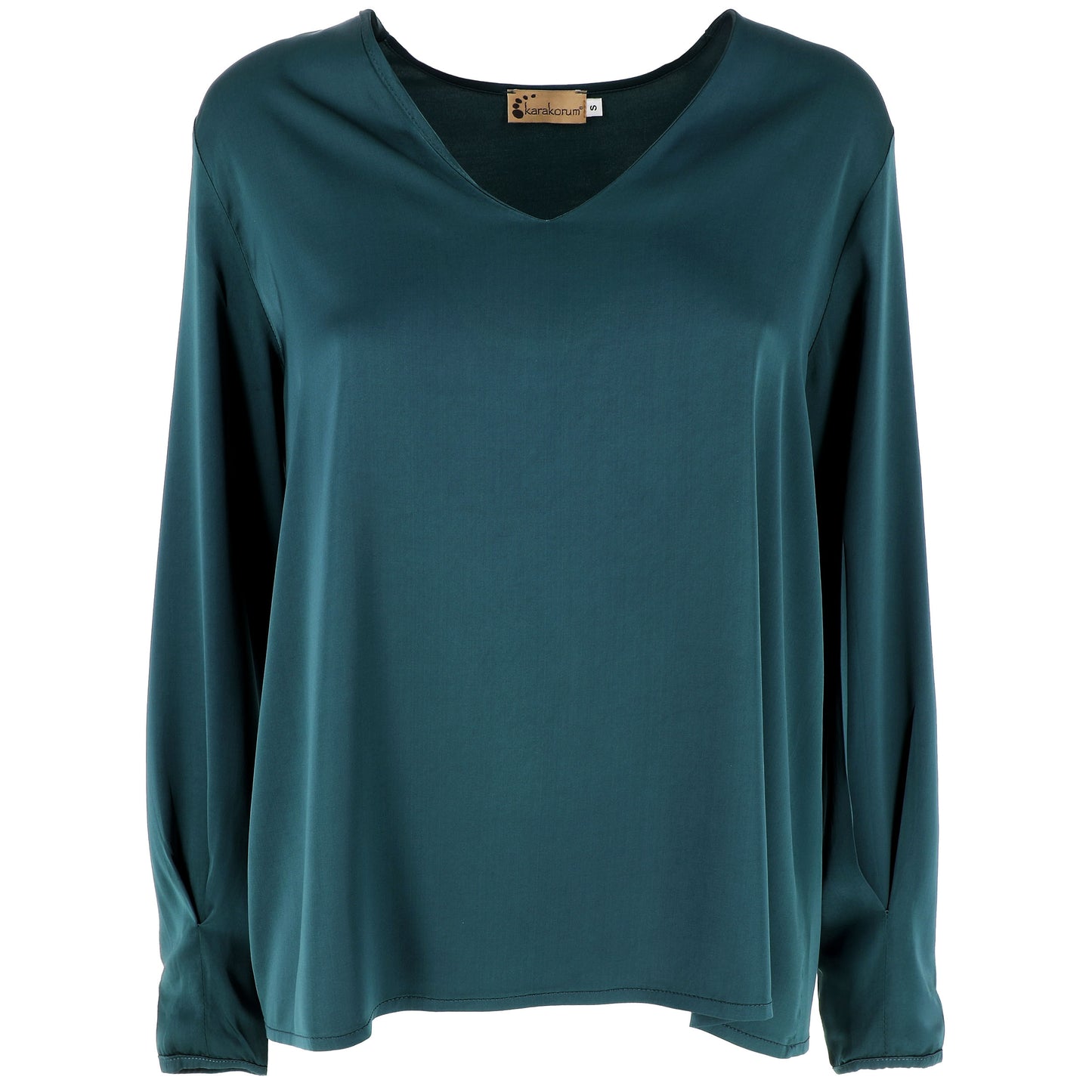 KARAKORUM Blusa Nardin Verde-KARAKORUM-VIALESCARPE