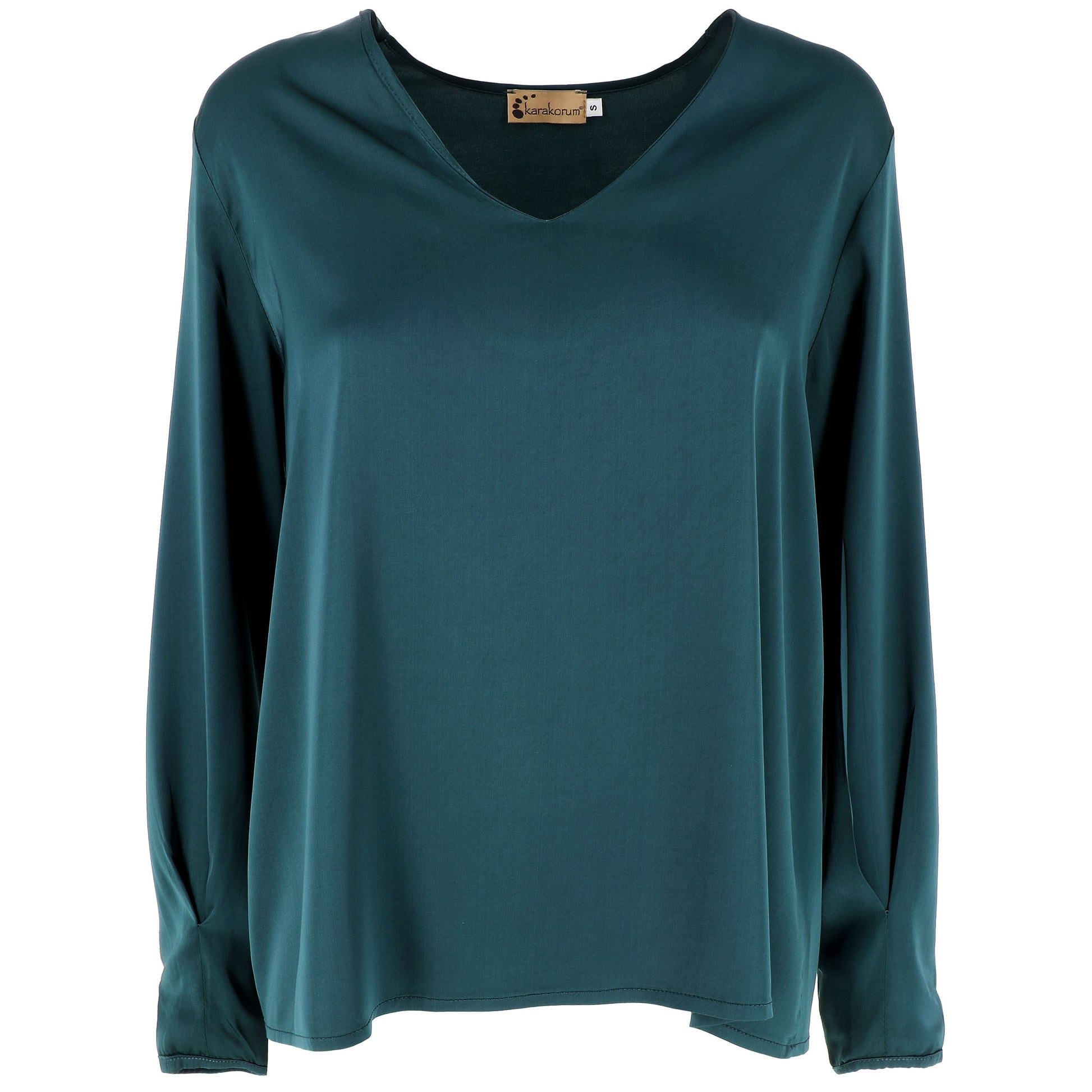 KARAKORUM Blusa Nardin Verde-KARAKORUM-VIALESCARPE