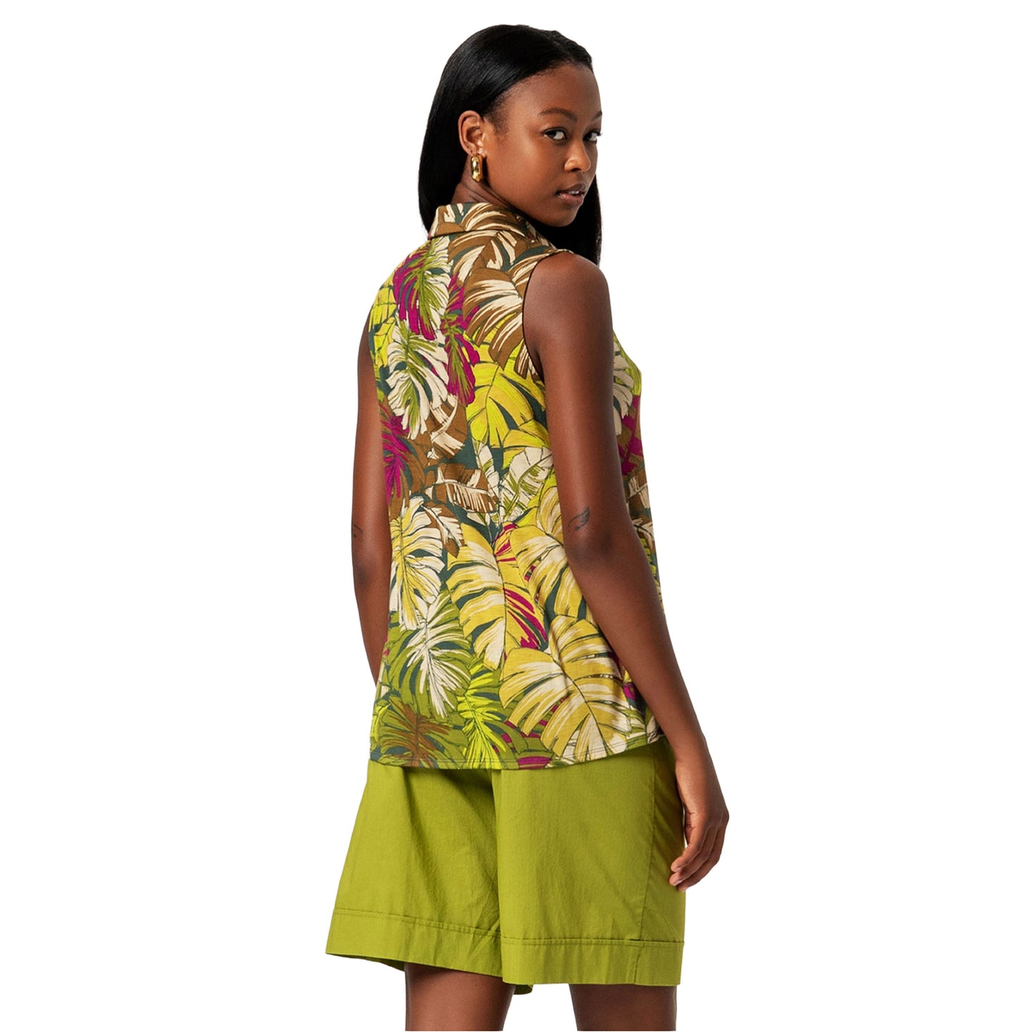 SURKANA Camicia senza maniche Verde-SURKANA-VIALESCARPE