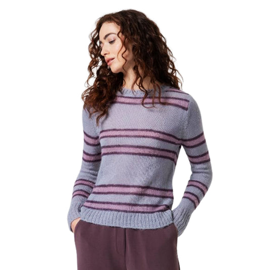 SURKANA - Maglione jacquard a righe-SURKANA-VIALESCARPE