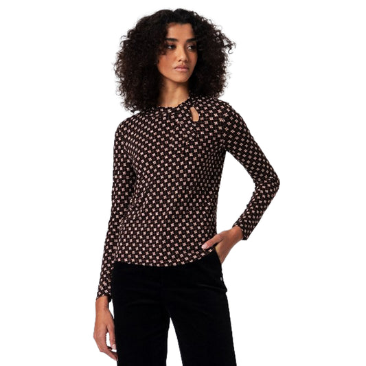 SURKANA - T-shirt con lacci al collo-SURKANA-VIALESCARPE