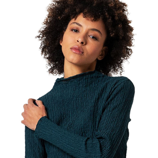 SURKANA - Maglietta a collo alto testurizzata-SURKANA-VIALESCARPE