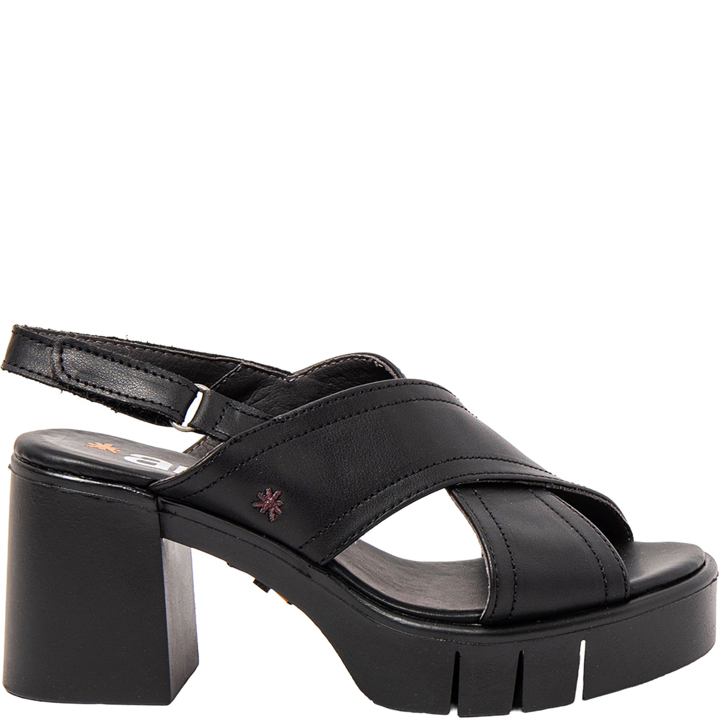 ART COMPANY Sandali EIVISSA Nappa Nero-ART®-VIALESCARPE