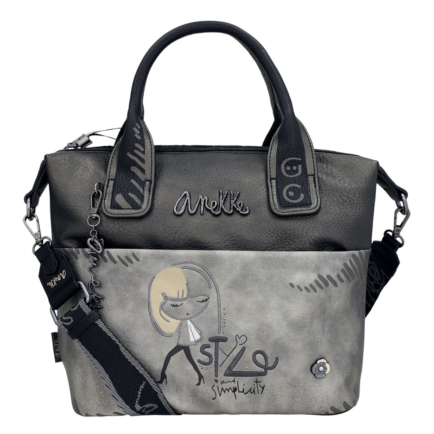 ANEKKE - Borsa piccola con manici Nature Koko-ANEKKE-VIALESCARPE