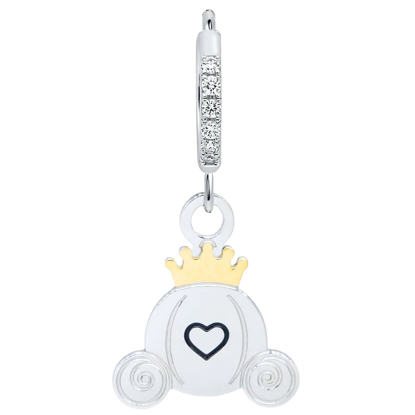 MAD TEA - Orecchini anelle “Cenerentola story” - Carrozza-MAD TEA-VIALESCARPE