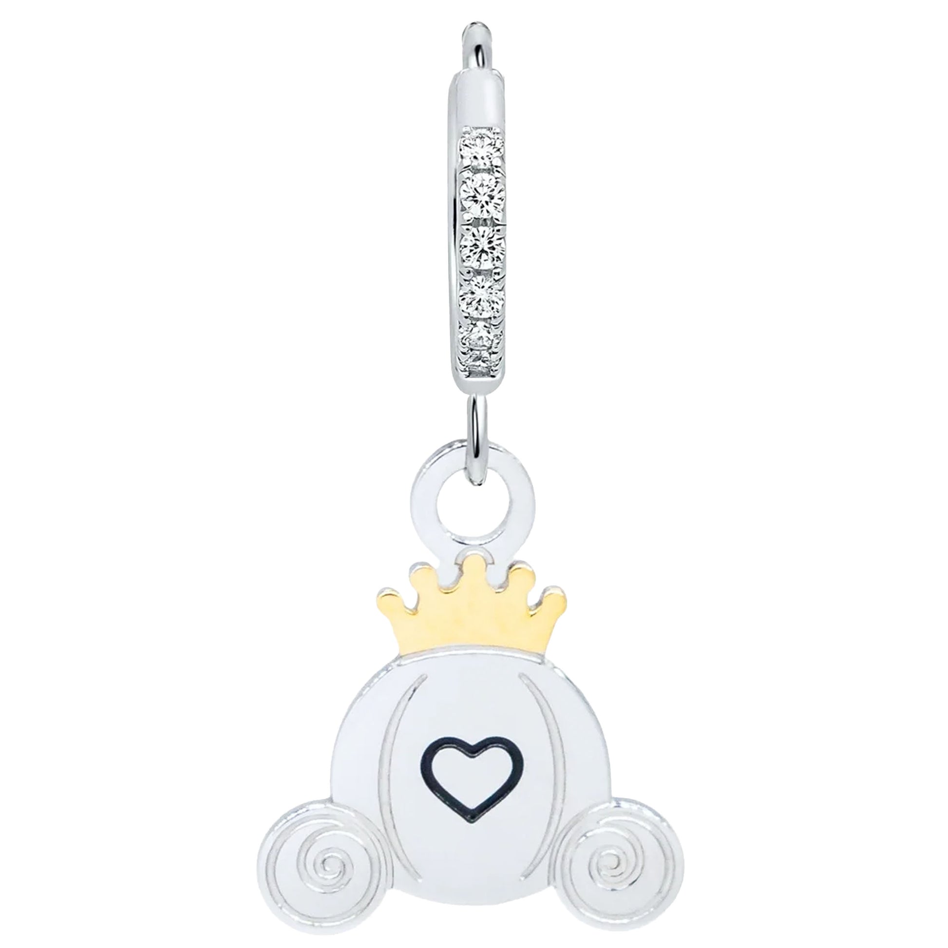 MAD TEA - Orecchini anelle “Cenerentola story” - Carrozza-MAD TEA-VIALESCARPE