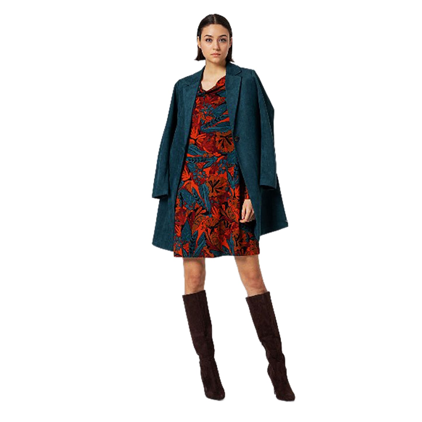 SURKANA - Cappotto oversize effetto velluto-SURKANA-VIALESCARPE