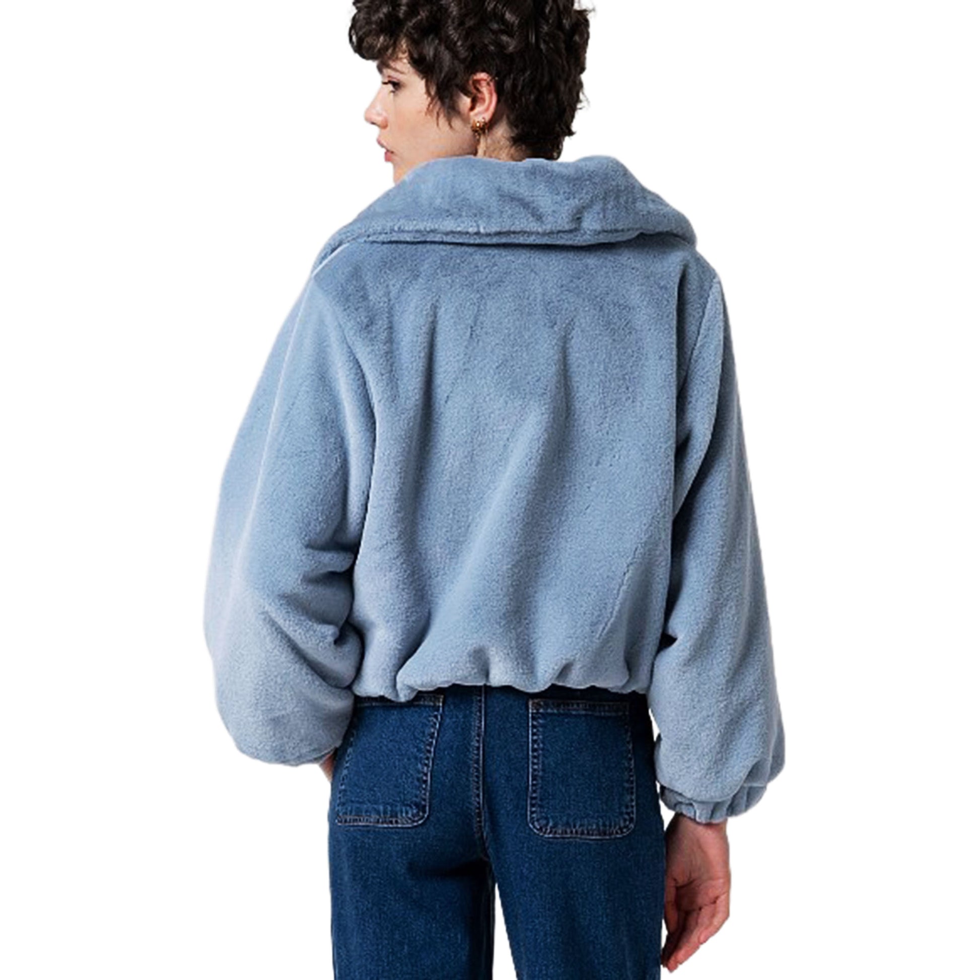 SURKANA - Giacca corta in pelliccia-SURKANA-VIALESCARPE