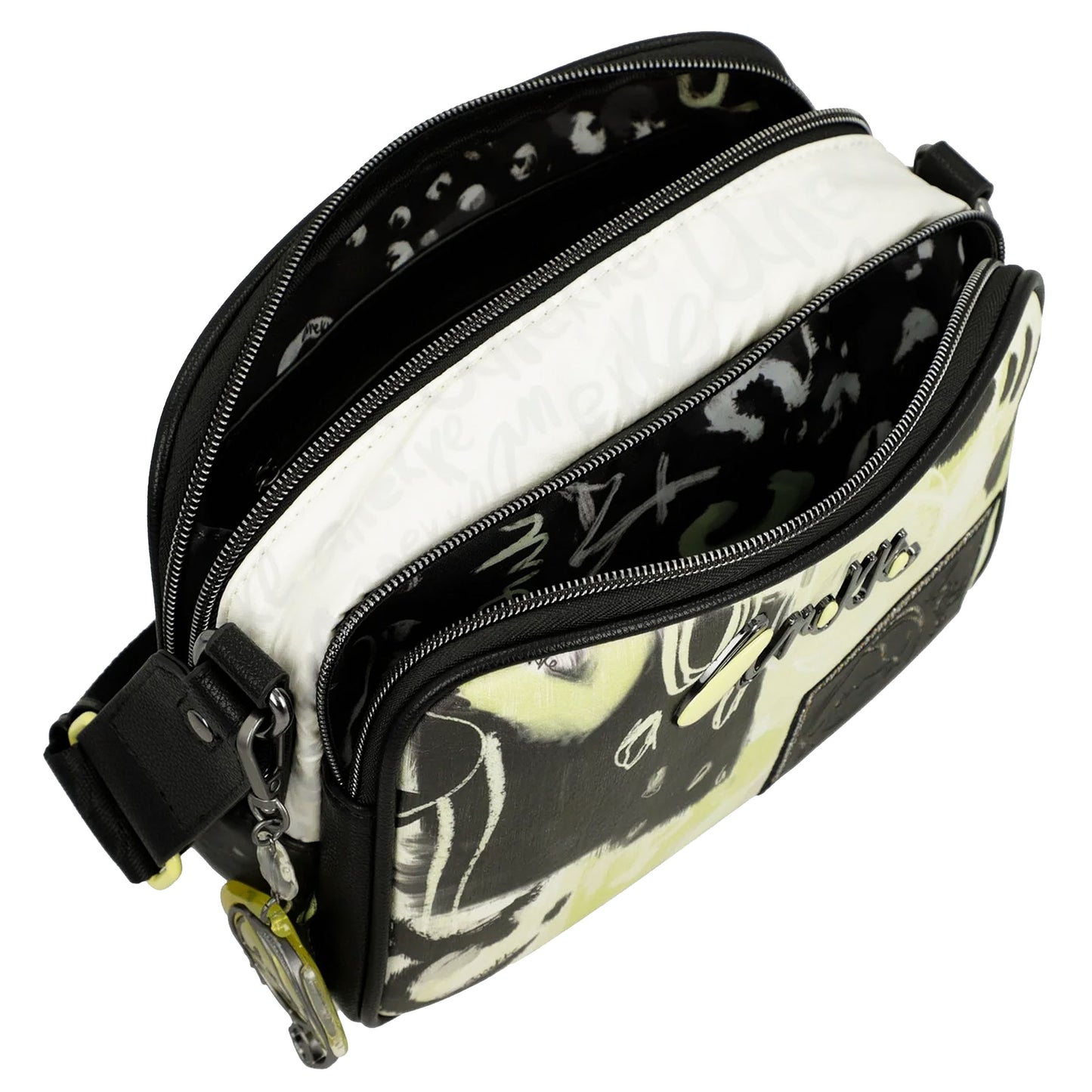ANEKKE Borsa a tracolla con 2 scomparti Memories