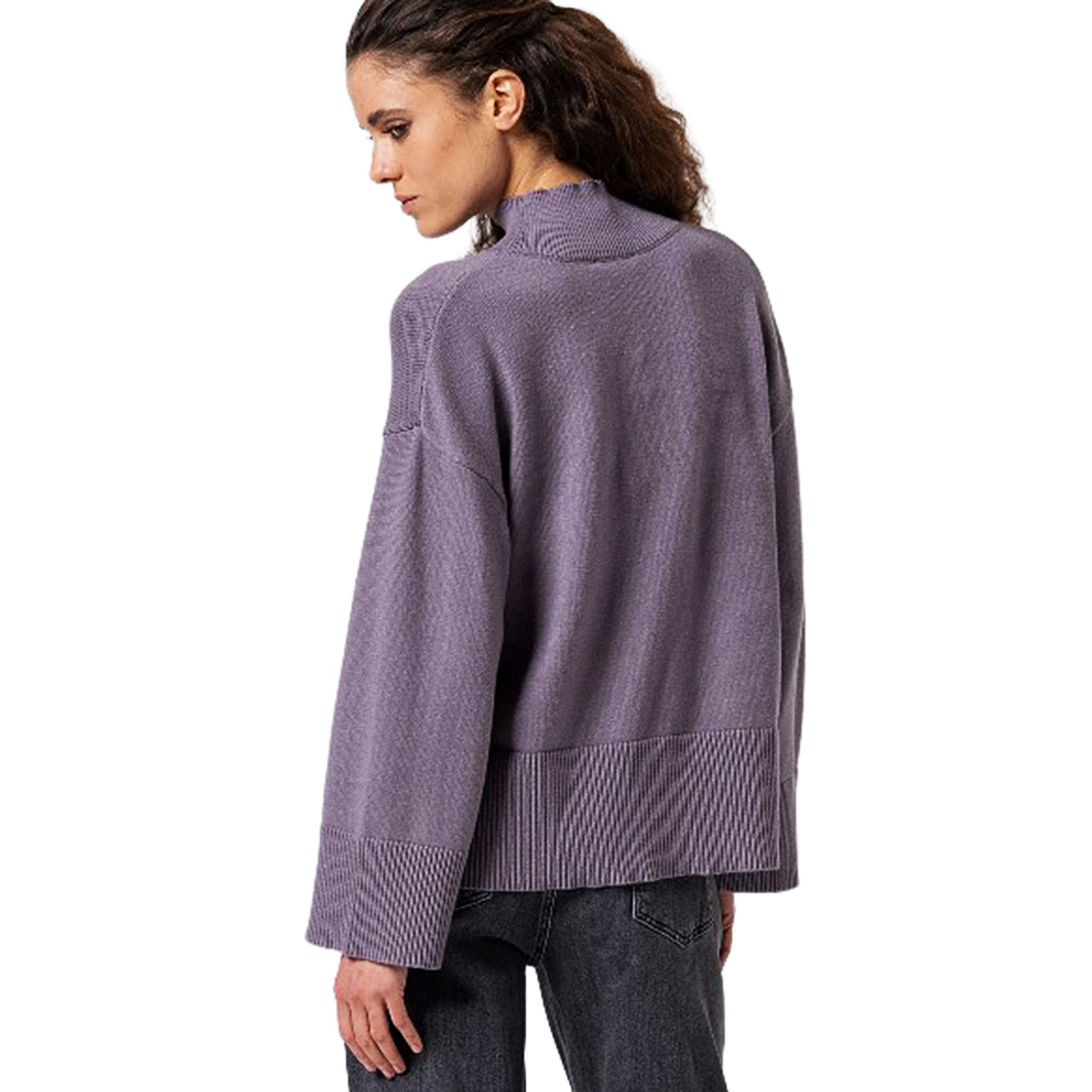 SURKANA - Maglione a collo alto e maniche ampie-SURKANA-VIALESCARPE