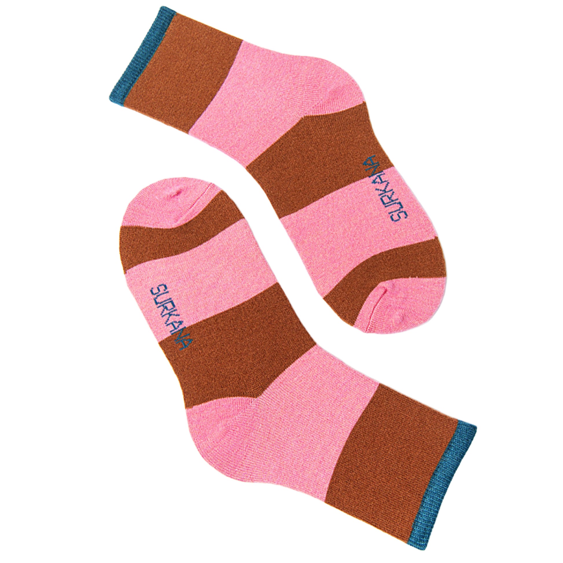 SURKANA - Calzini jacquard a metà polpaccio-SURKANA-VIALESCARPE