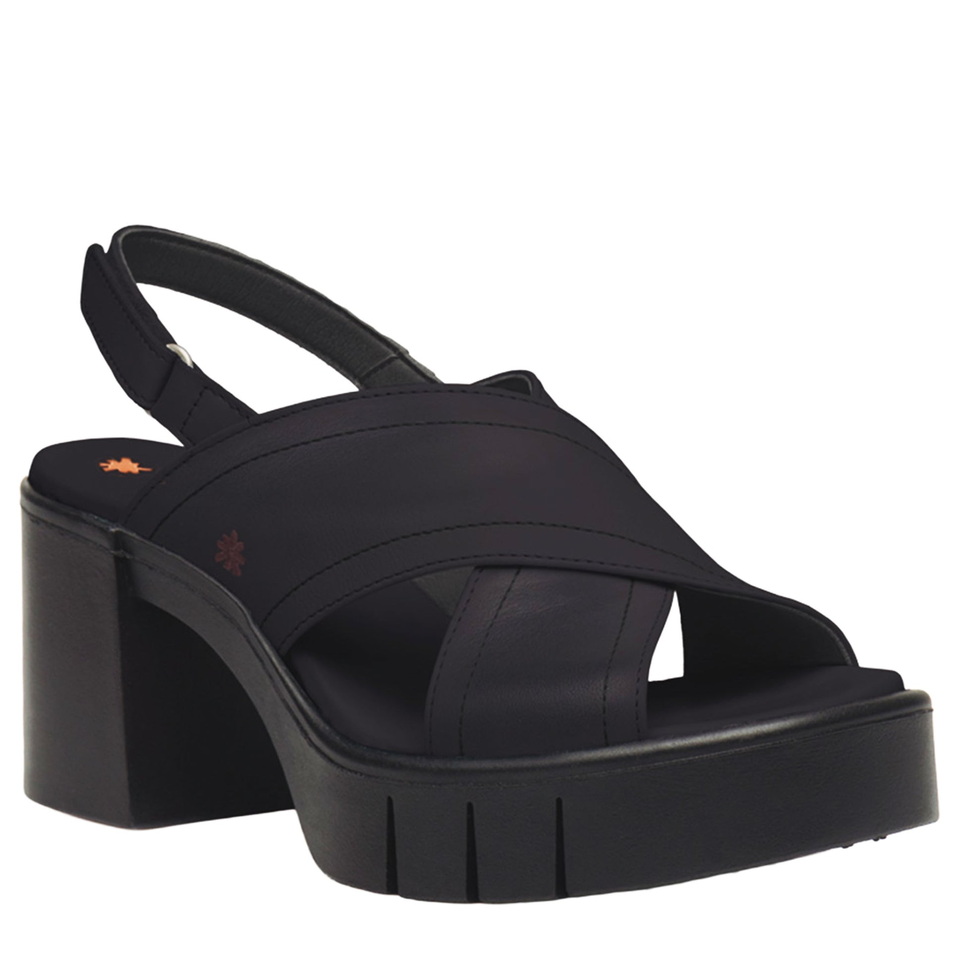 ART COMPANY Sandali EIVISSA Nappa Nero-ART®-VIALESCARPE