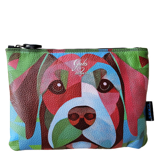 GABS Borsa Pochette "BEYONCE" in Pelle Stampata Bracco Verde