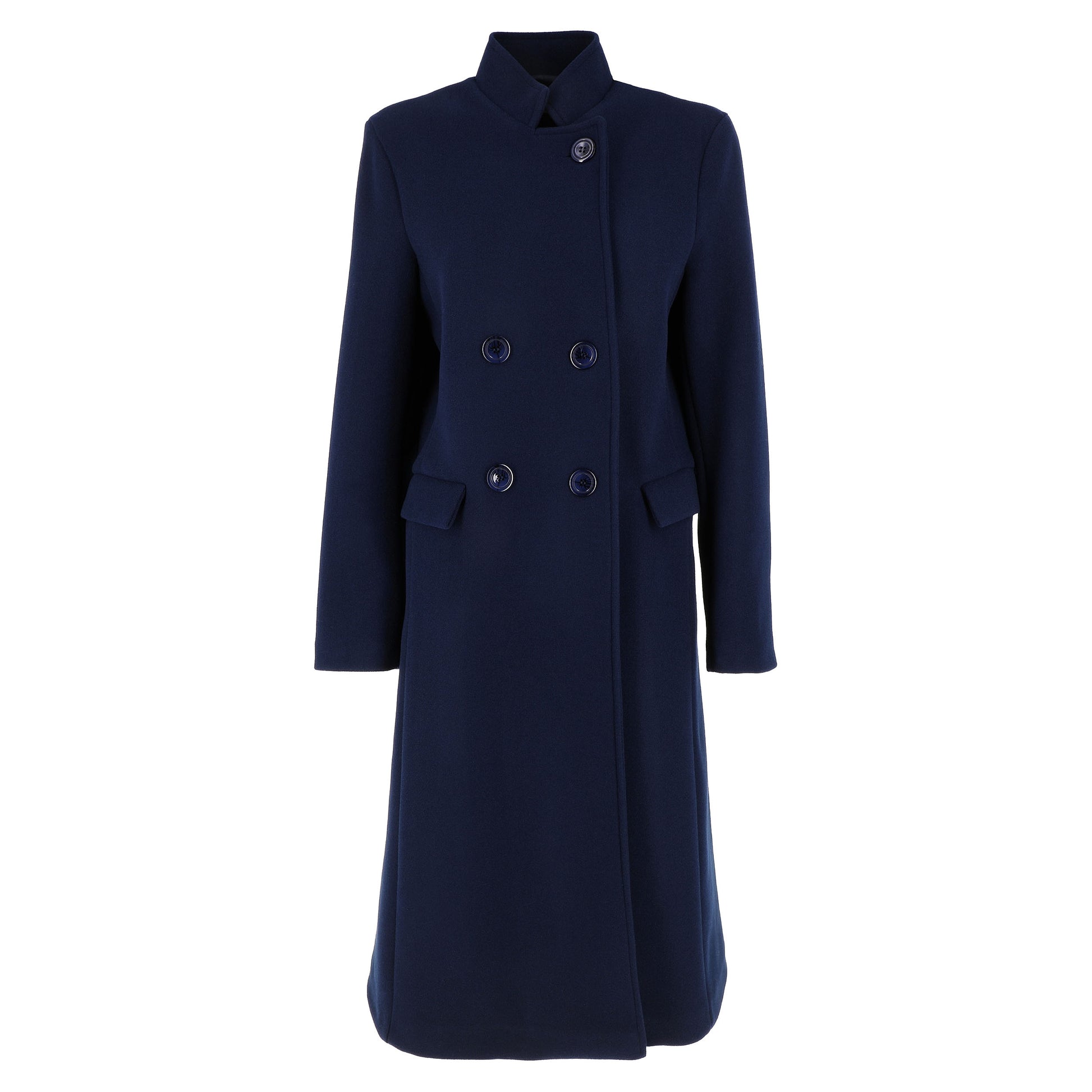 KARAKORUM Cappotto BIBI Blu-KARAKORUM-VIALESCARPE