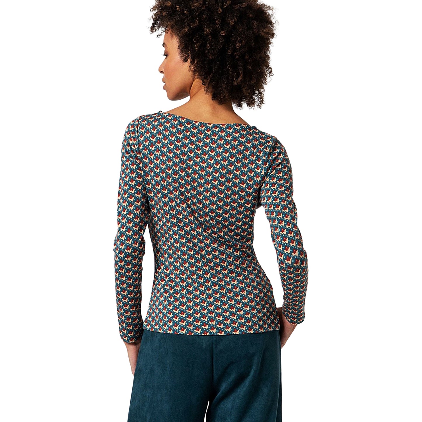 SURKANA - T-shirt con scollo a barca-SURKANA-VIALESCARPE