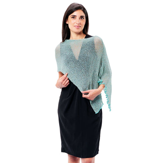 Il PONCHETTO Lurex GOLD Acqua-IL PONCHETTO-VIALESCARPE