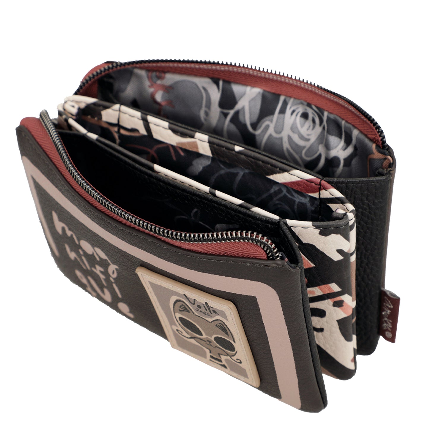 ANEKKE - Portamonete 3 scomparti Mademoiselle