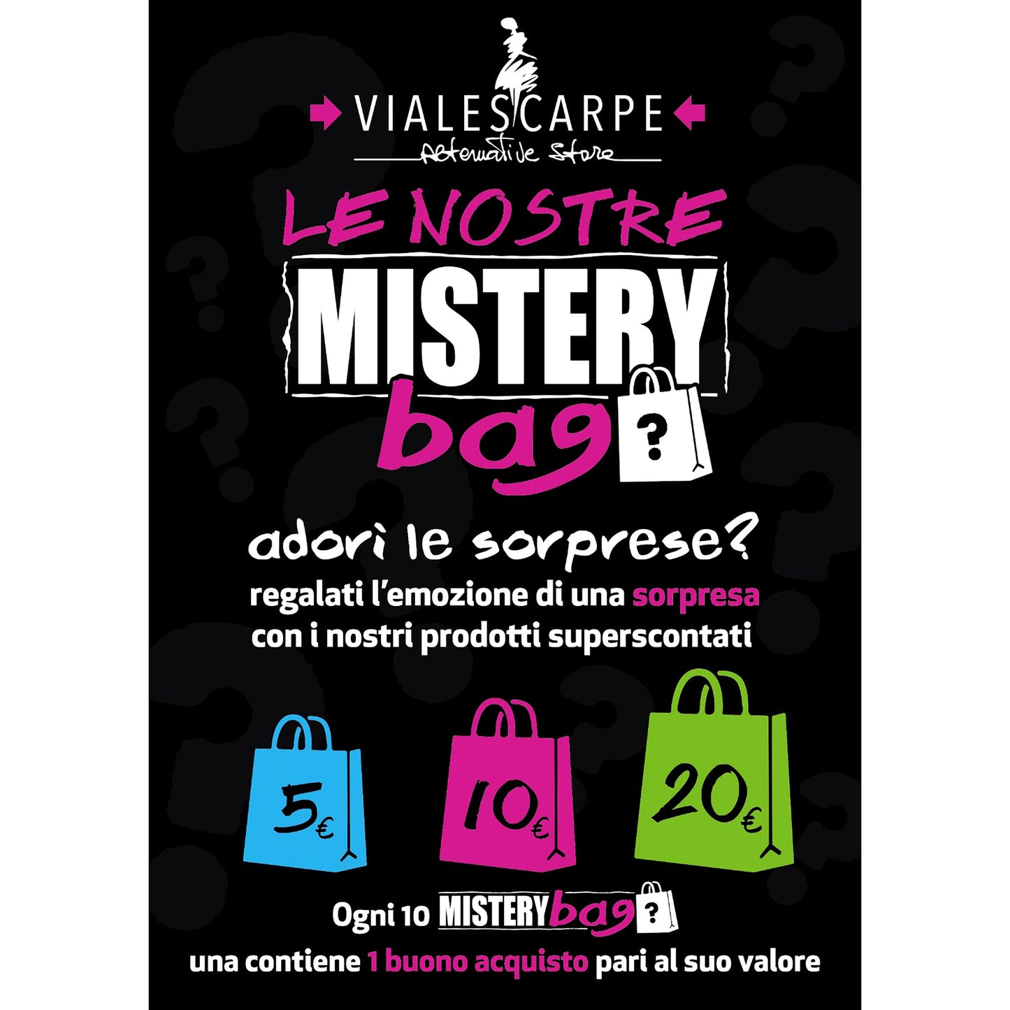 MISTERY BAG 10 Euro-VIALESCARPE-VIALESCARPE