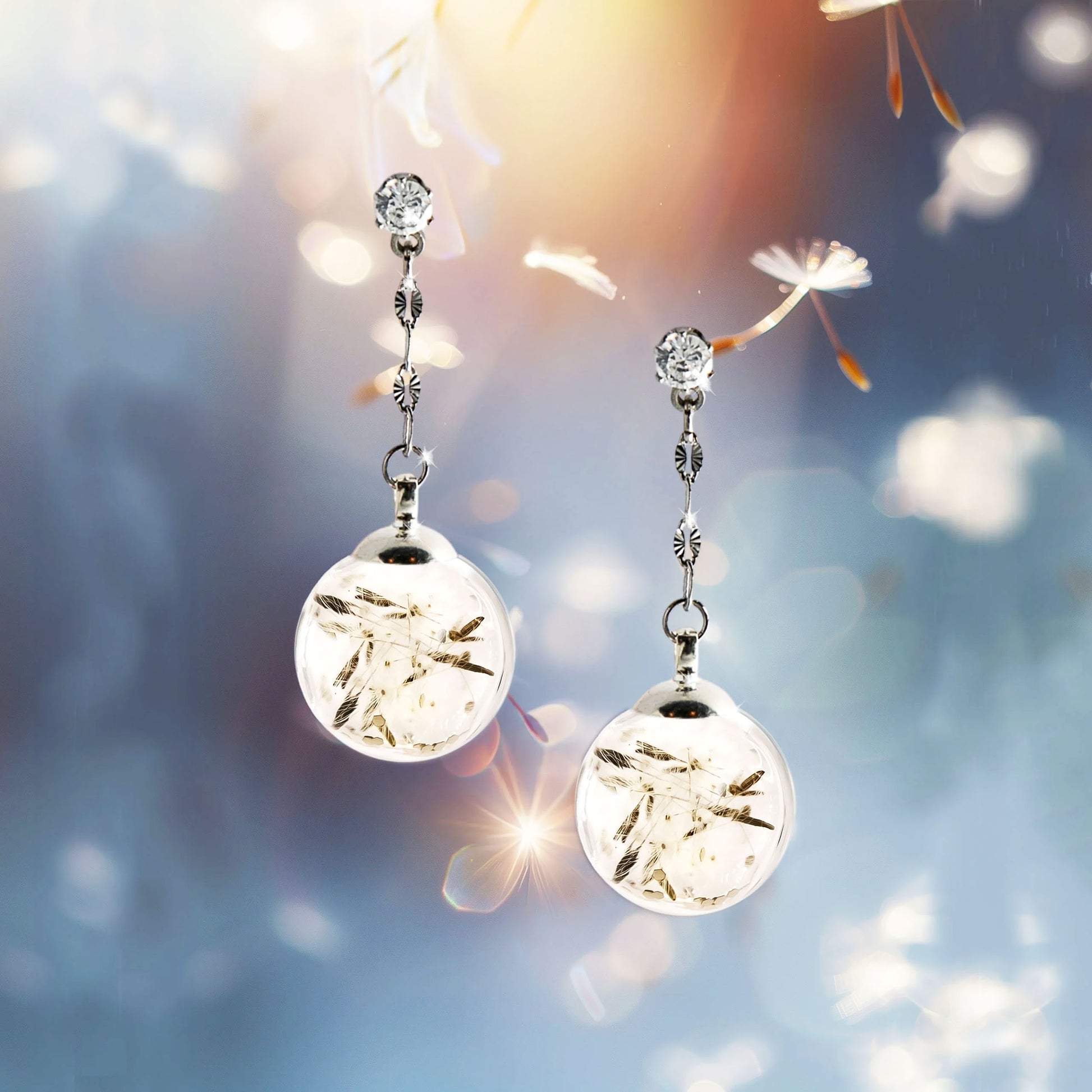 MAD TEA - Orecchini dei desideri Make your wish “Soffione”-MAD TEA-VIALESCARPE