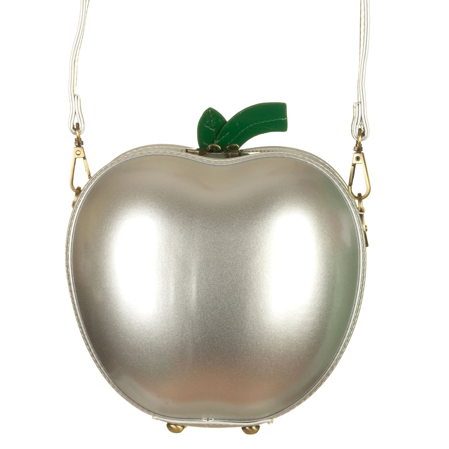 LAURA VITA Borsa Apple argento