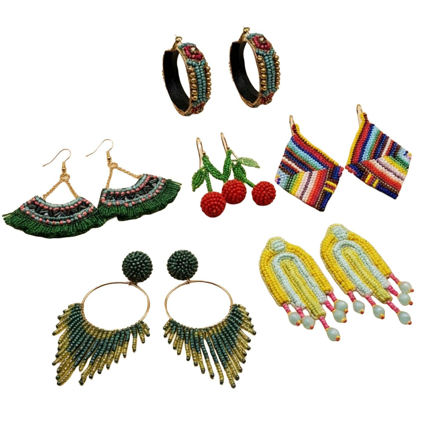 SURKANA Orecchini Multicolor