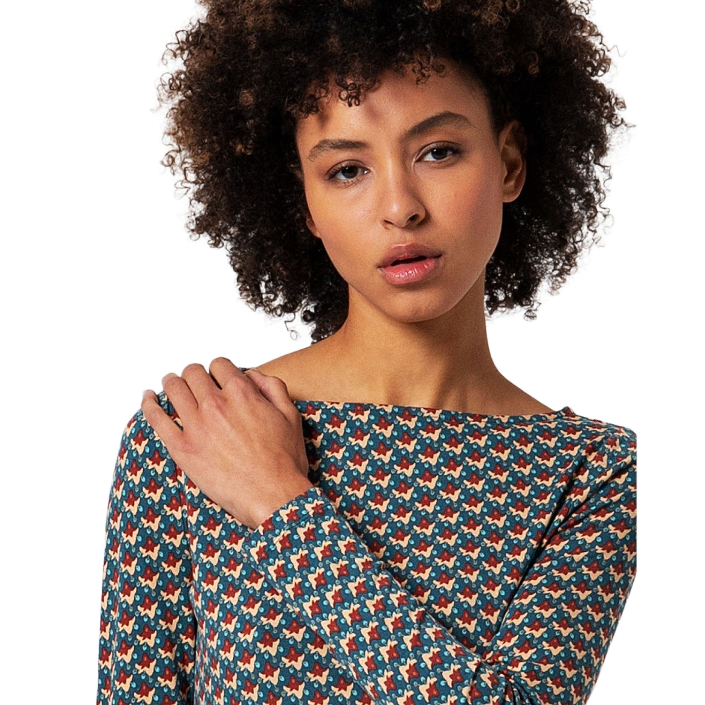 SURKANA - T-shirt con scollo a barca-SURKANA-VIALESCARPE