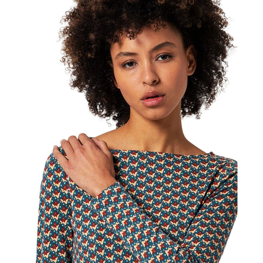 SURKANA - T-shirt con scollo a barca-SURKANA-VIALESCARPE