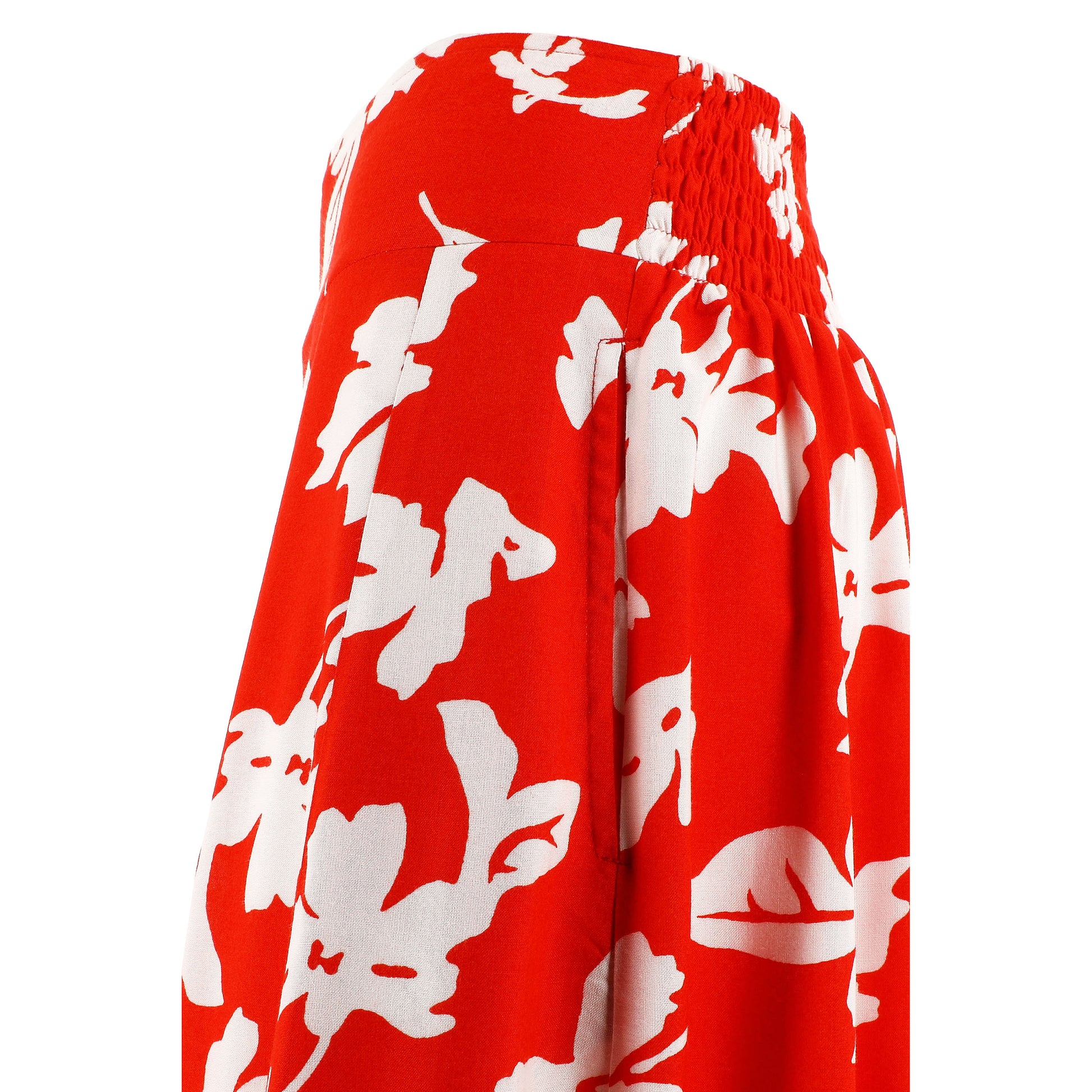 KARAKORUM Pantaloni RUBY Rosso e Bianco-KARAKORUM-VIALESCARPE