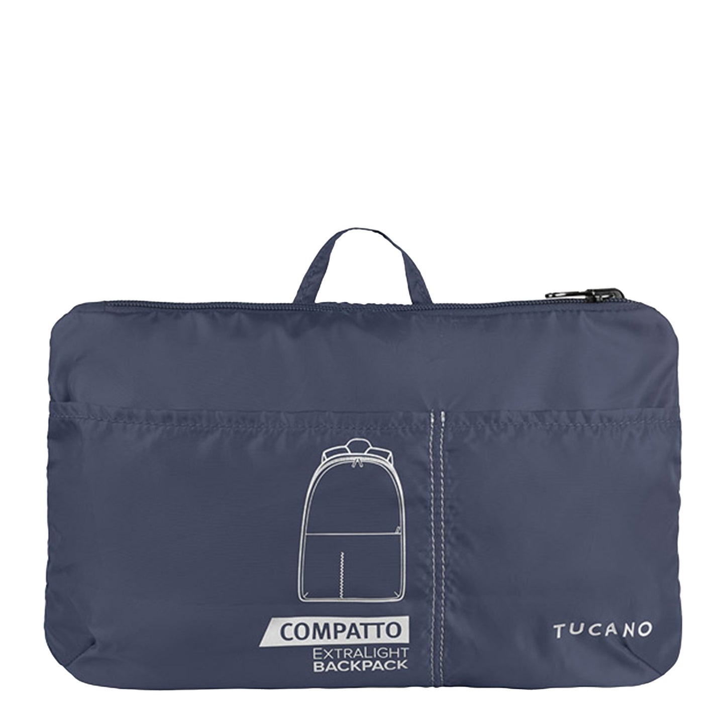 Zaino Eco ripiegabile super leggero Blu