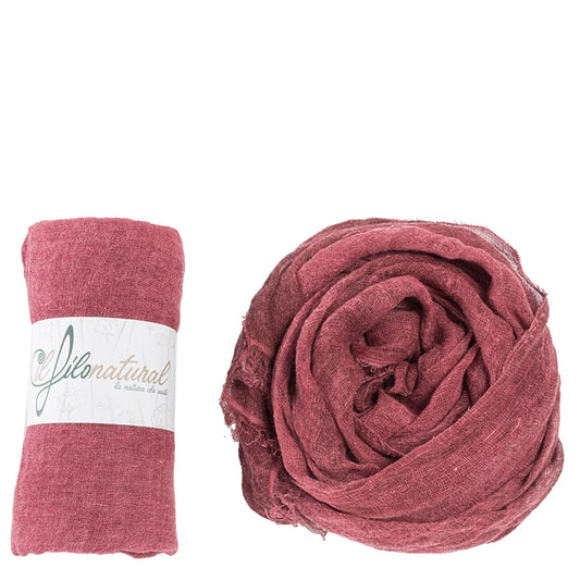 Scialle Foulard Pareo Lino Sangria