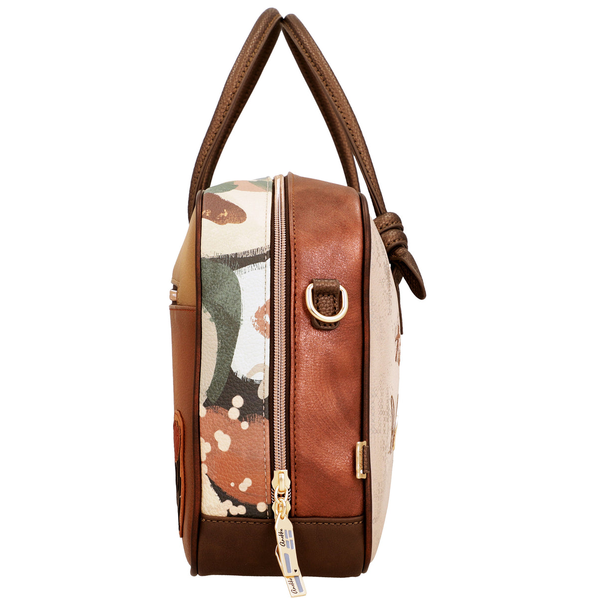 ANEKKE Borsa Quadrata con Manico Corto Tulip