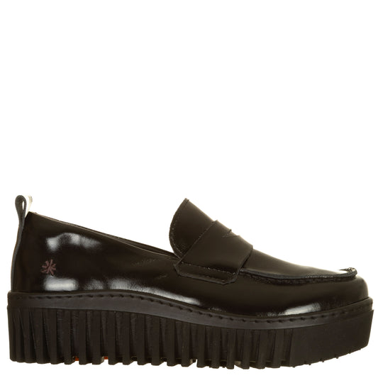 ART Mocassini Brighton Nappa Shinny Nero