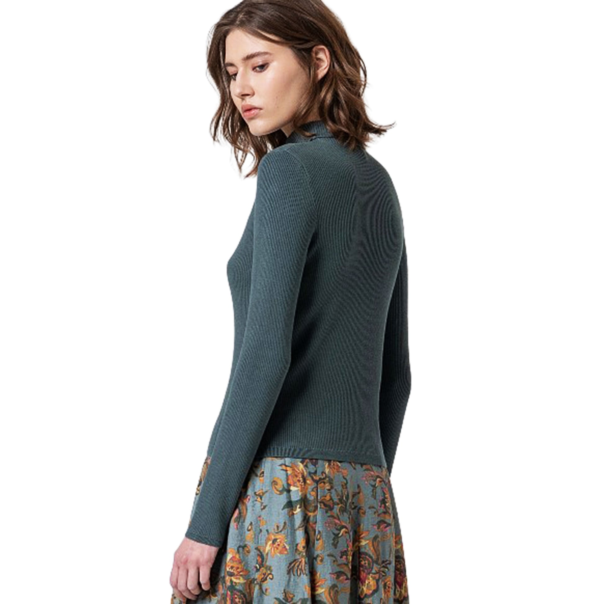 SURKANA - Maglione a coste con collo alto-SURKANA-VIALESCARPE