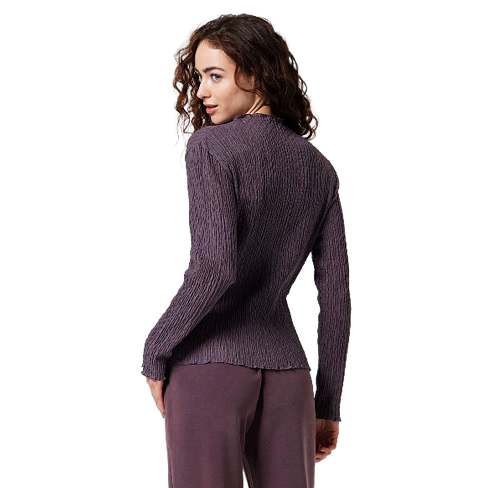 SURKANA - Maglietta a collo alto testurizzata-SURKANA-VIALESCARPE