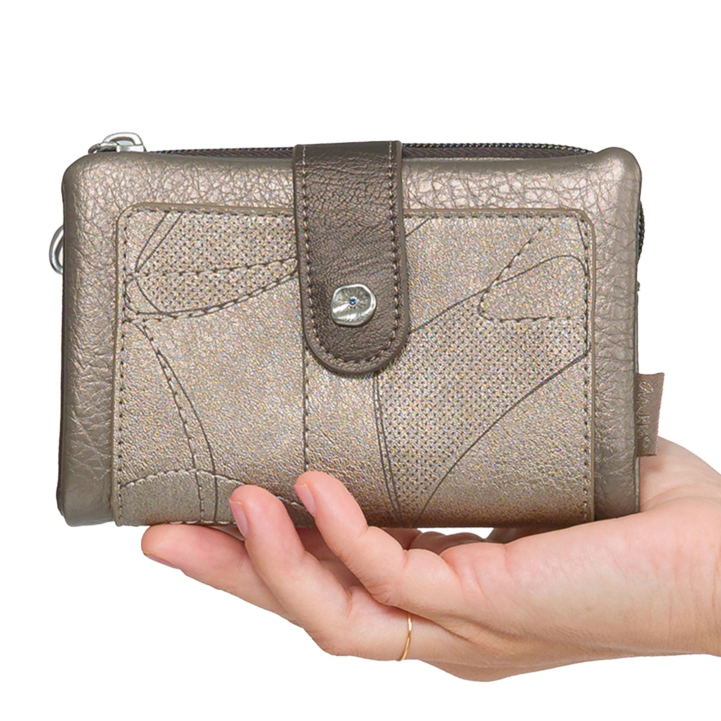 ANEKKE Portafoglio RFID Auralis Medium Soft-ANEKKE-VIALESCARPE