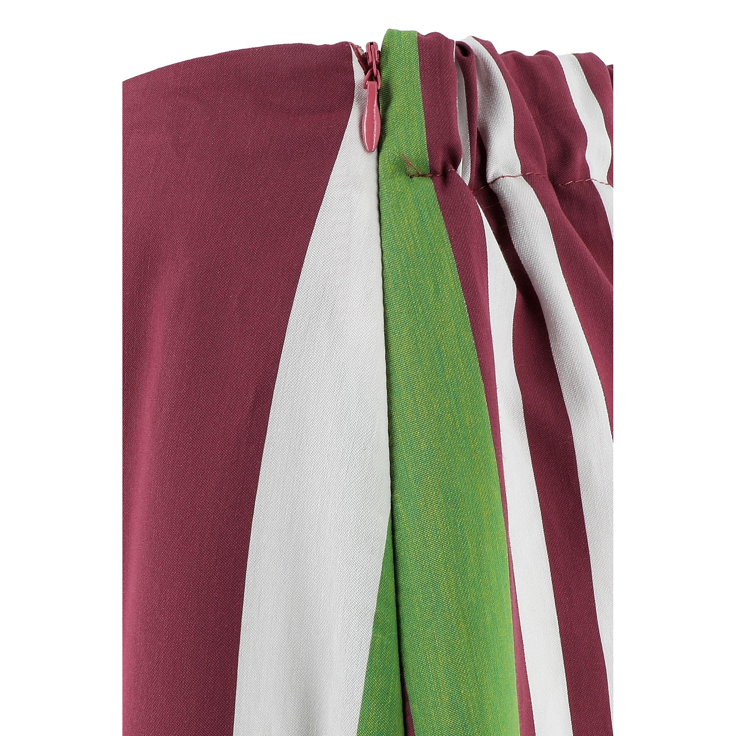 Karakorum Pantaloni Sally Bordeaux a Righe