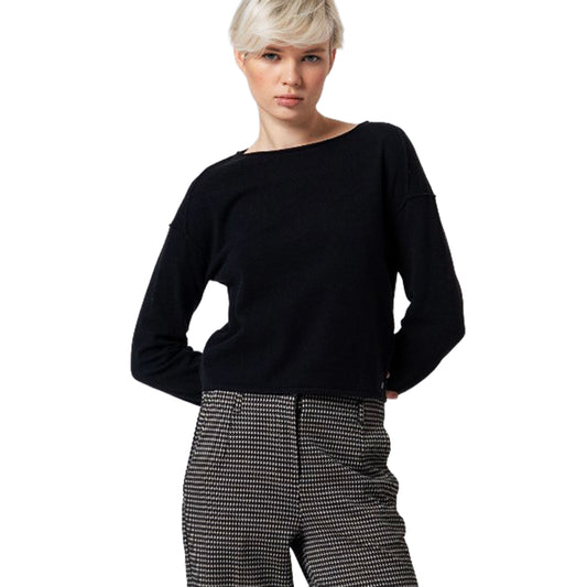 SURKANA - Maglia a coste sottili con scollo rotondo-SURKANA-VIALESCARPE