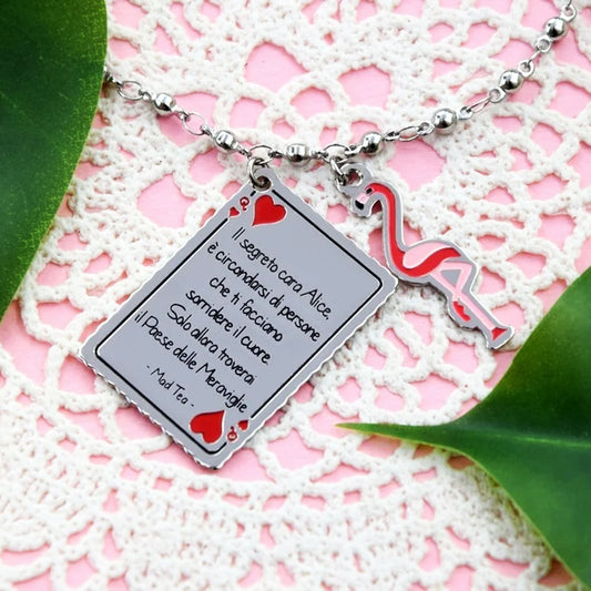 MAT TEA - Bracciale - Alice e il Fenicottero-MAD TEA-VIALESCARPE